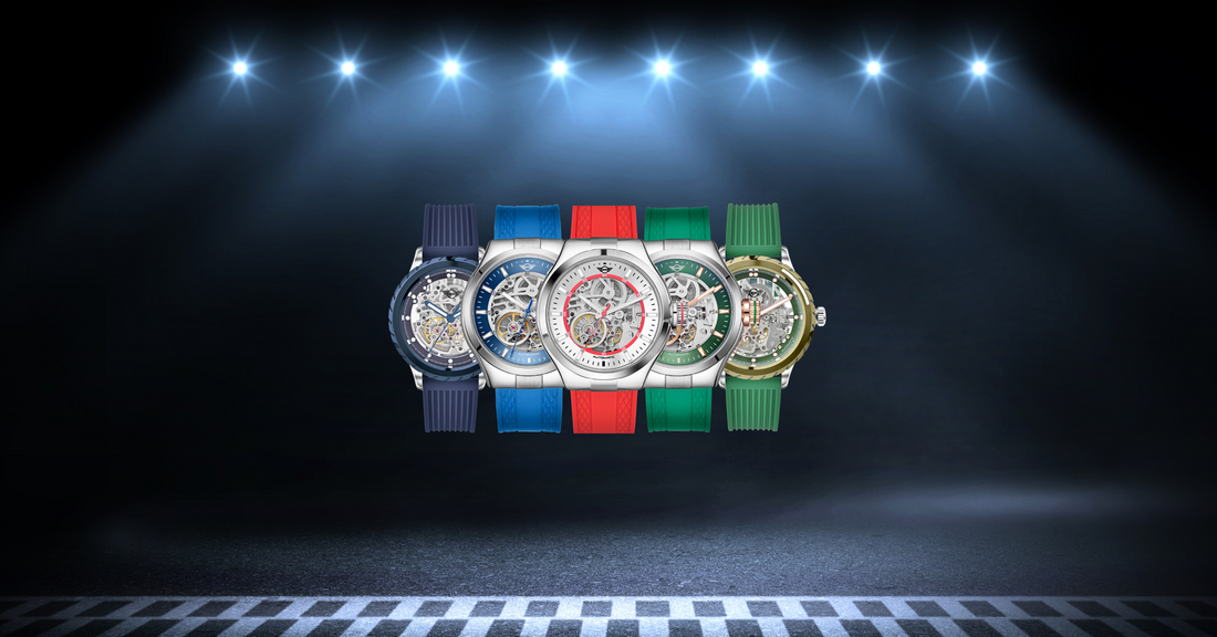 MINI Cooper Watches collection with colorful straps inspired by the style of Bollywood Celebs