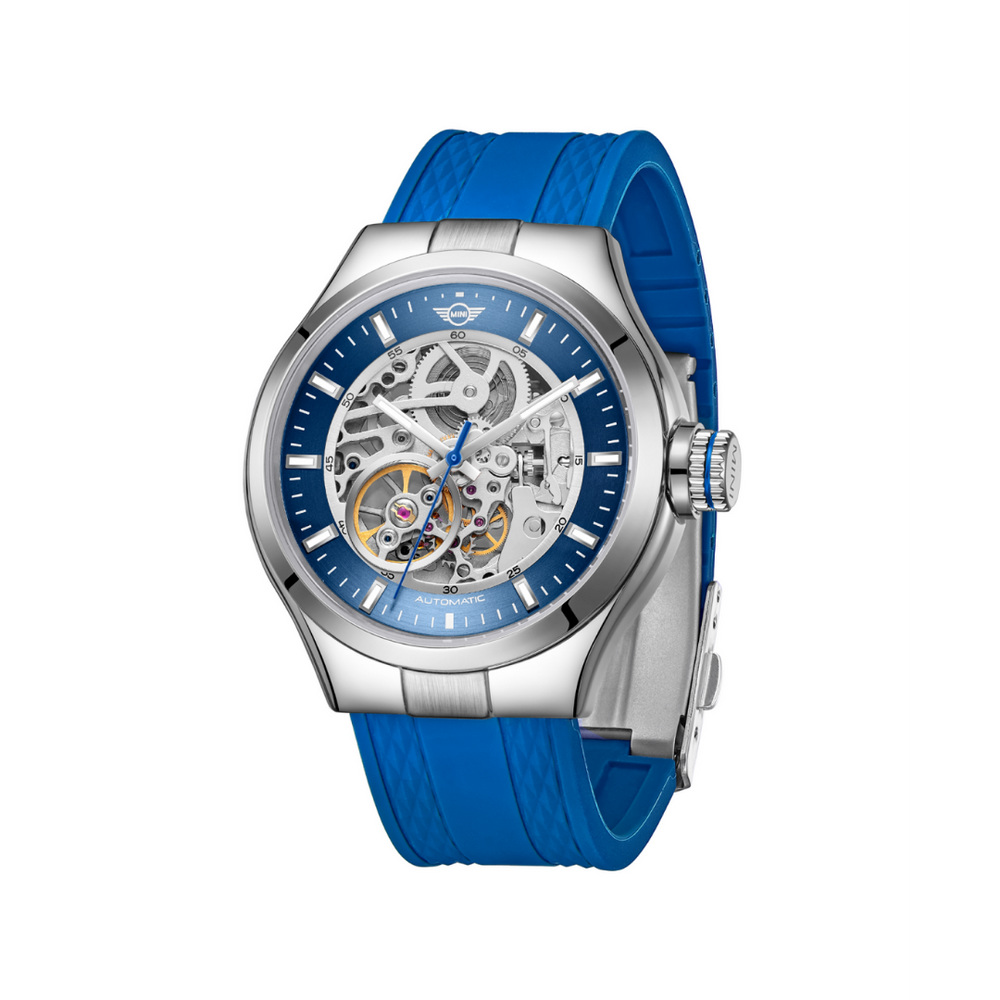 Skeleton (Silicon Strap) - Blue