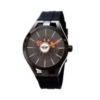 MINI Cooper watch with Brake Disc - Black design featuring a black strap and detailed dial