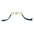 MINI Cooper watch with green strap and Brake Disc Green design on the side view